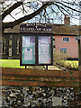 TM0475 : Chapel of Ease Notice Board by Geographer