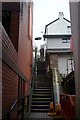 School Steps off Higher Street, Dartmouth