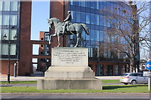 SJ4065 : Equestrian Statue of Viscount Combermere by Jeff Buck