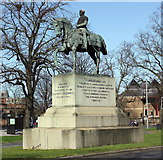 SJ4065 : Equestrian Statue of Viscount Combermere by Jeff Buck