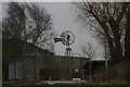 Windpump in a farmyard in Faldingworth