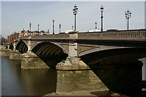 TQ2777 : Battersea Bridge by Peter Trimming