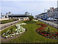 Flower  beds on Central Parade, Herne Bay