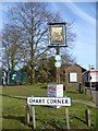 The village sign at Chart Sutton