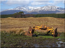 NN1120 : Farm equipment near Accurrach by sylvia duckworth