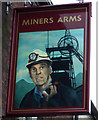 Sign for the Miners Arms, Ashton-under-Lyne