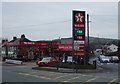 Service station on Lees Road (B6194)