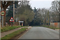 Entering Sherburn from the north