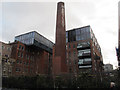 TQ3379 : Chimney of the former Hartley jam factory by Stephen Craven