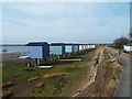 Beach huts on Mill Beach