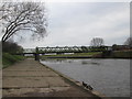 Footbridge over the River Irwell at Peel Park