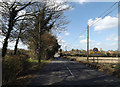 TM2677 : Entering Fressingfield on the B1116 Laxfield Road by Geographer