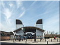 TQ3878 : Island Gardens DLR Station, London E14 by Christine Matthews