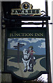 Sign for the Junction Inn, Denshaw