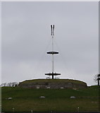 SX4554 : Telecommunication mast at Mount Wise, Plymouth by Ian S