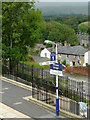 SK0181 : View from Whaley Bridge Station, Derbyshire by Roger  D Kidd