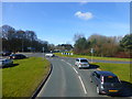 Approach to junction 2 on the M57 at Prescot