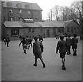 Playground of Cheltenham College Junior School, 1951