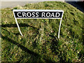 Cross Road sign