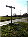 TM2283 : Roadsign & Cross Road sign by Geographer