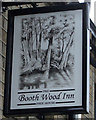 Sign for the Booth Wood Inn