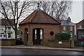 Shelter in Market Place, Market Weighton