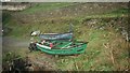 Cape Cornwall: boats on slipway above Priest