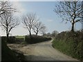 Lane to Tredarrup Cross