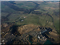 Highcraig Quarry from the air