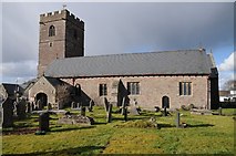 SO1533 : Talgarth church by Philip Halling