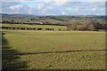SO1635 : Farmland near Lower Porthamel by Philip Halling