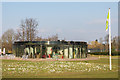 TQ2549 : Priory Park pavilion by Ian Capper