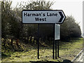 Roadsigns on the A143 Bungay Road