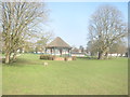 Bandstand in Bailey Park at Abergavenny