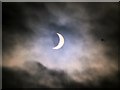 SD7807 : Partial Solar Eclipse, North Manchester 9.49am by David Dixon