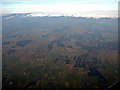 Waterside and Whitelee wind farm from the air