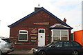 Decorated wall on a building next to the lock, Grimsby Fish Dock