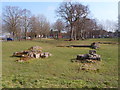 Ruined foundations of Hulton Abbey