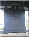 St Mary Magdalene - Second World War Memorial - Moor Lane