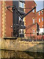 Loading Crane at Leeds and Liverpool Canal Warehouse, Nelson