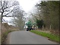 Crop sprayer at Newbiggin