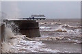 Rough sea at Cleethorpes