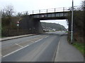 Disused railway bridge crossing Tuxford Road 