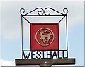 Westhall village sign