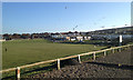 Open space behind and below the seafront, Seaford