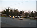 The A30 at the junction of Christchurch Road