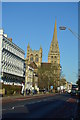 Hills Rd and The Church of Our Lady and The English Martyrs