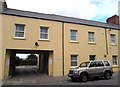 Entrance to Pater Court flats, Pembroke Dock