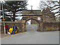 Entrance to churchyard, St Mark?s, Vicarage Lane, Pensnett