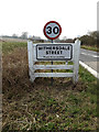 Withersdale Street Village Name sign